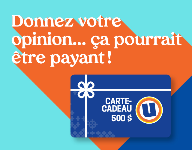 Sondage en ligne Satisfaction client Uniprix